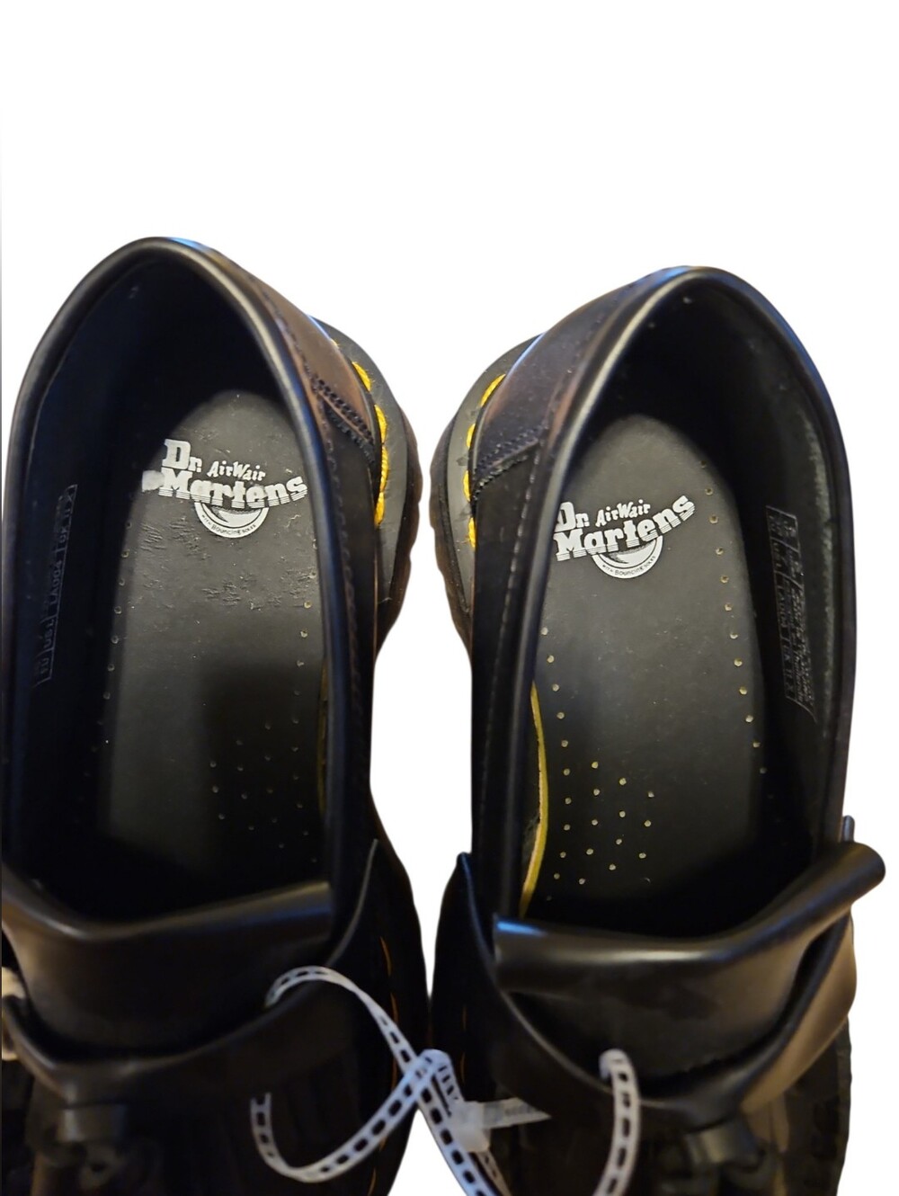 NWT Dr. Martens Adrian Quad Platform Tassel Loafers Black 7 - Picture 5 of 7